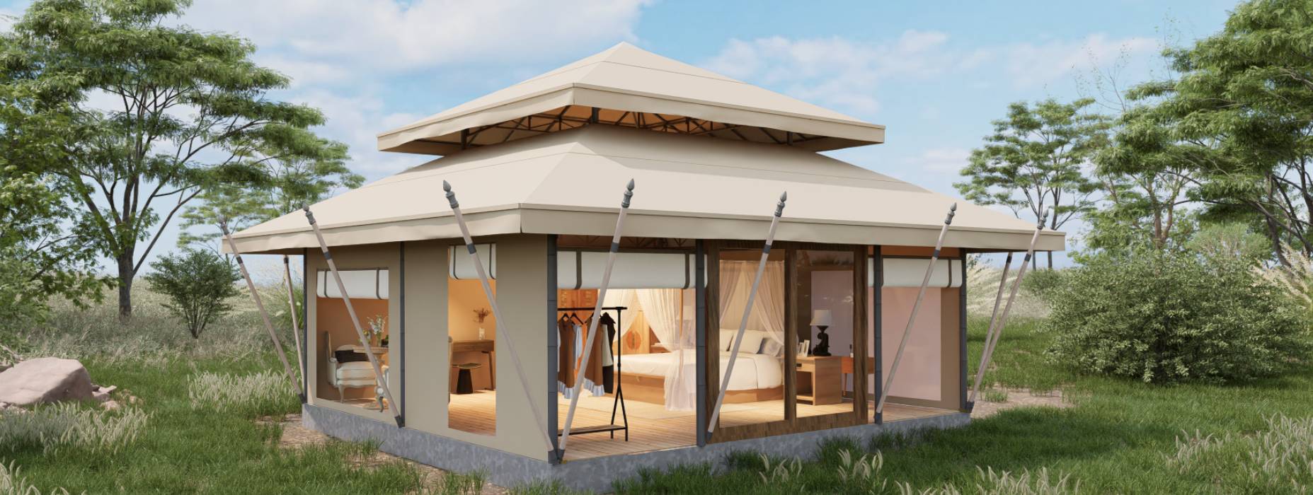 琼山区户外野奢帐篷